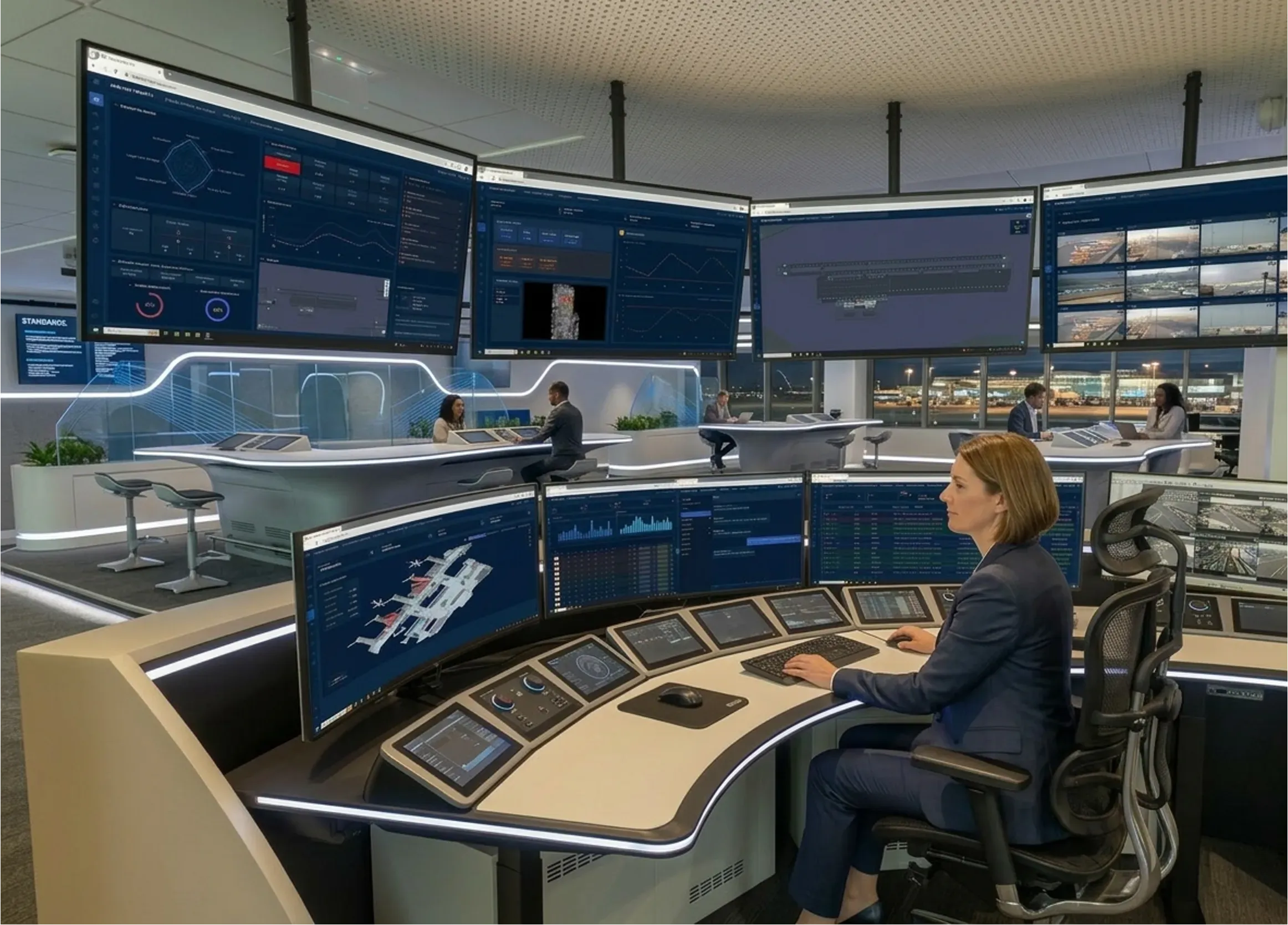 TAV Technologies introduced its “AirportCockpit” platform.